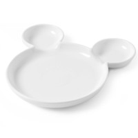 Talerz dziecięcy Hendi 786499 Miś z uszami śr. 190 mm do serwowania posiłków