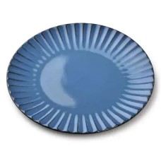 Talerz obiadowy Evie Blue 26,5 cm uniwersalny do serwowania