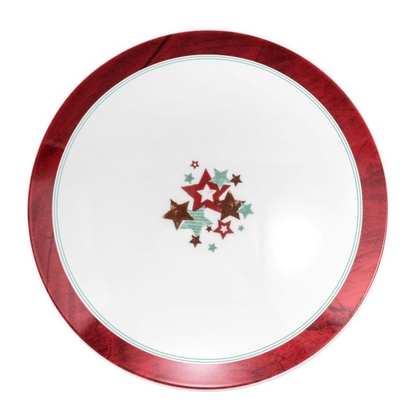 Глибока тарілка, Seltmann Life Christmas, Talerz głęboki 23 cm, для супу чи борщу, святковий дизайн