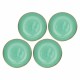 Набір тарілок для супу ROSE&TULIPANI Concerto Verde Acqua, 4 шт., Ø21 см