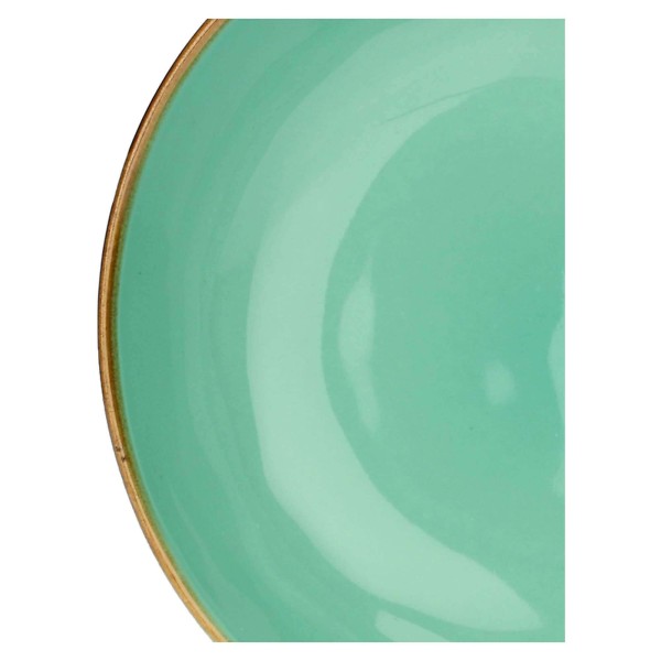 Набір тарілок для супу ROSE&TULIPANI Concerto Verde Acqua, 4 шт., Ø21 см