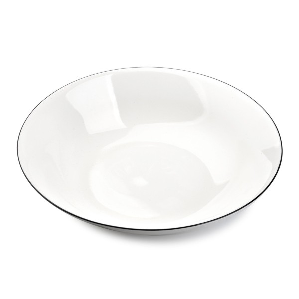 Talerz do makaronu Simple 26,3 cm na serwowanie makaronu