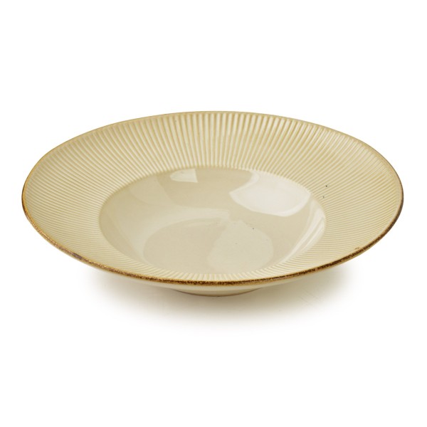 Talerz do makaronu BASIC NATURE 30 cm do podawania pasty i zupy