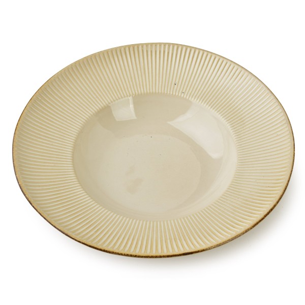 Talerz do makaronu BASIC NATURE 30 cm do podawania pasty i zupy