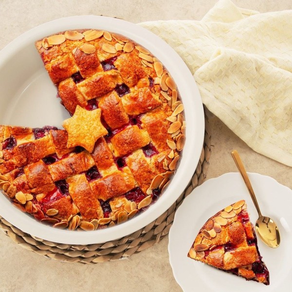 Десертна тарілка з порцеляни MONA 19,5 см ORION 129558