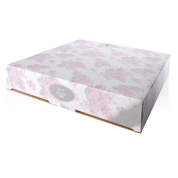 Talerze deserowe Rose2 Komplet 2 szt. 21 cm płaskie Boxcolor