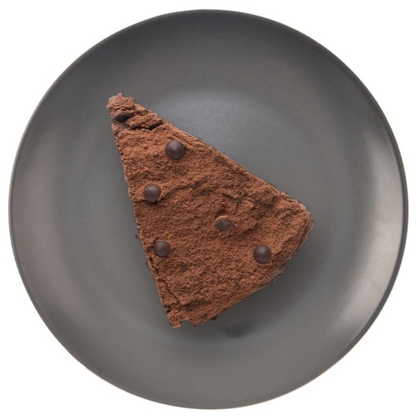 Десертна тарілка, Orion ALFA 21.5 cm, керамічна сірa, для подачі десертів