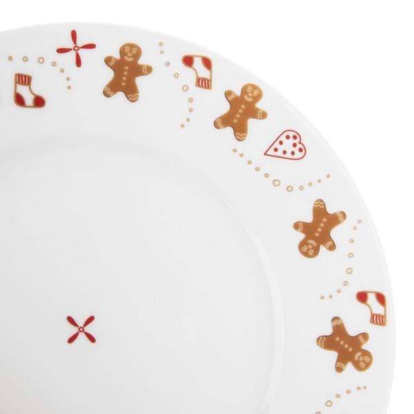 Десертна тарілка, ORION, 129566, порцеляна 20 см — для подачі десертів та закусок