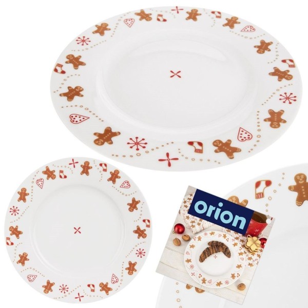 Десертна тарілка, ORION, 129566, порцеляна 20 см — для подачі десертів та закусок