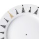 Десертна тарілка Orion CHOINKA 20 см, порцеляна, для святкового сервірування
