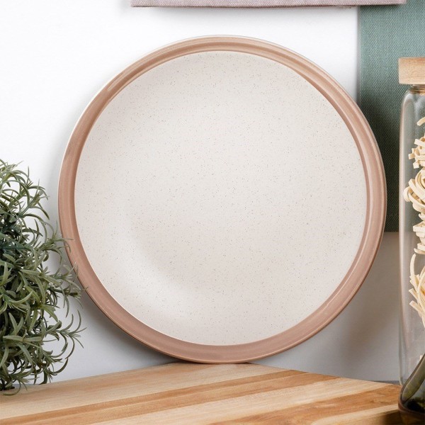 Десертна тарілка, NAVA, ARTHENA BEIGE 20.5 cm, кераміка, для подачі десертів