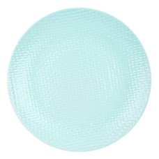 Десертна тарілка Orion RELIEF 21 см, керамічна зелена — для подачі десертів та закусок