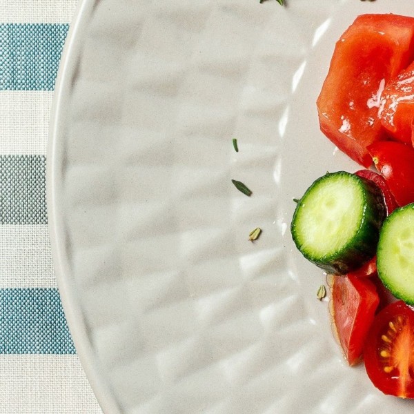 Десертна тарілка, NAVA SOHO 20 cm, керамічна сірого кольору, для подачі десертів