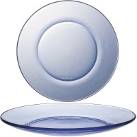 Talerze deserowe Duralex Lys Marine niebieskie śr. 190 mm zestaw 6 szt.