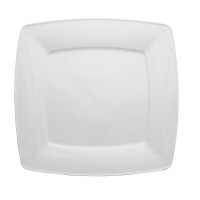 Talerze deserowe Victoria płytkie 17 cm i 21,5 cm zestaw
