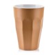 Kubek porcelanowy Boho 330 ml ceglasty do codziennego użytku