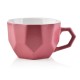 Kubek SALLY Geo Pink 450ml do codziennego użytku