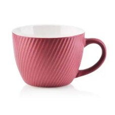 Kubek Sally Lines Pink 480 ml do codziennego użytku