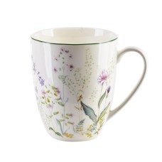 Kubek FACCIA VERDE 400 ml do codziennego użytku, wymiary 8,5x12x10,5 cm