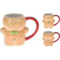 Kubek, Piernik, kubek świąteczny 10 cm, ozdobny na prezent