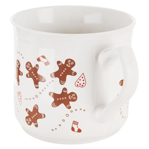 Kubek ceramiczny, ORION PIERNICZEK 129467 — duży 700 ml, biały (do kawy i herbaty)