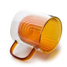 Kubek PETER HONEY 320 ml dwuściankowy do napojów gorących i zimnych