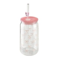 Kubek PETER RIBBON ze słomką 480 ml do napojów zimnych i gorących