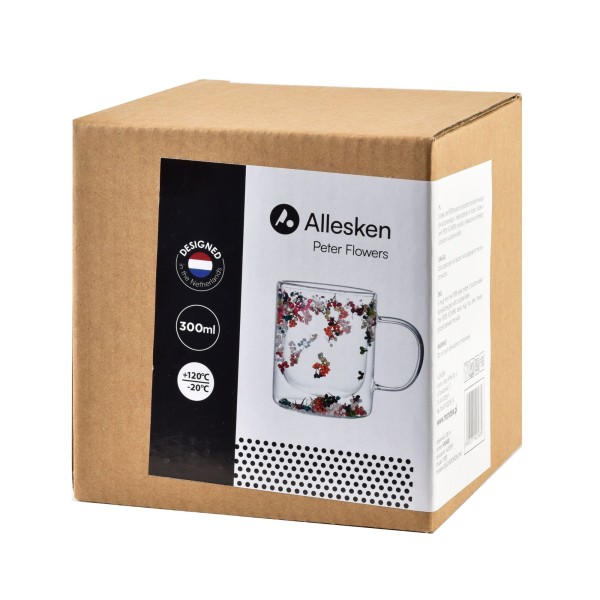 Kubek PETER FLOWERS 300 ml do codziennego użytku