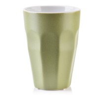 Чашка Boho Kubek Porcelana 330 мл для щоденного використання, світло-зелена