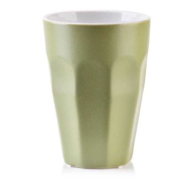 Чашка Boho Kubek Porcelana 330 мл для щоденного використання, світло-зелена