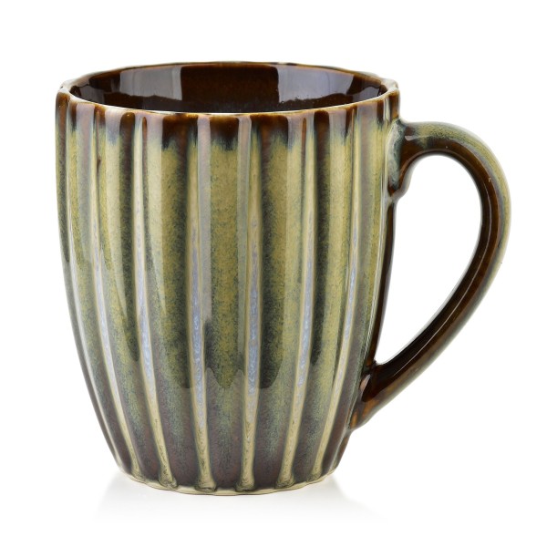 Kubek EVIE GREEN 360 ml do codziennego użytku, 8,7x11,5x10 cm