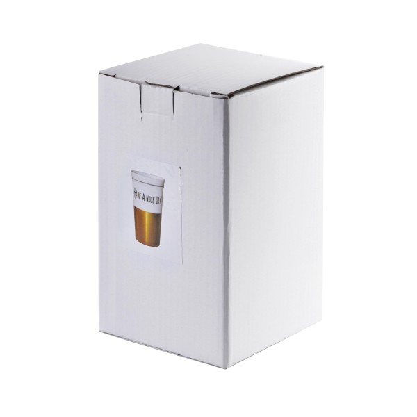 Kubek GOLD CHIC 410ml z pokrywką i zaparzaczem do parzenia herbaty