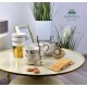Kubek GOLD CHIC 410ml z pokrywką i zaparzaczem do parzenia herbaty