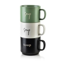 Кубок Basic Nature Kubek Soup, кухонний стакан для супу 500 мл, 13.5x10.5x9 см