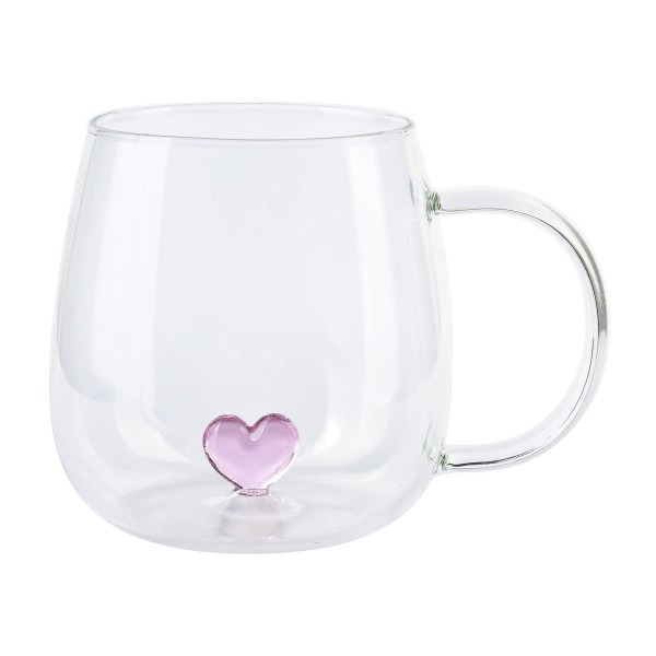 Кухонна кружка Peter Heart 400 мл для щоденного використання, 7,5x11,5x9,5 см