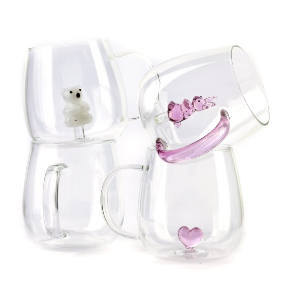 Кухонна кружка Peter Heart 400 мл для щоденного використання, 7,5x11,5x9,5 см