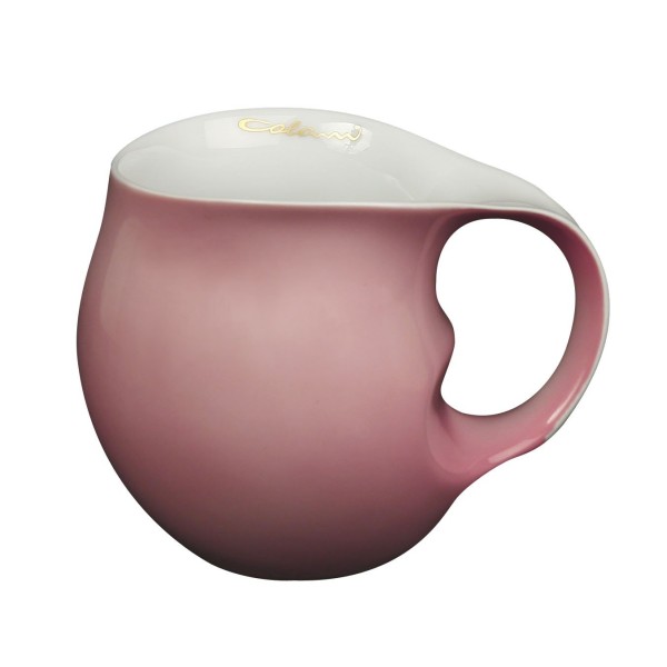 Kubek Colani Colani 0,28 l z uchwytem, różowy — do napojów