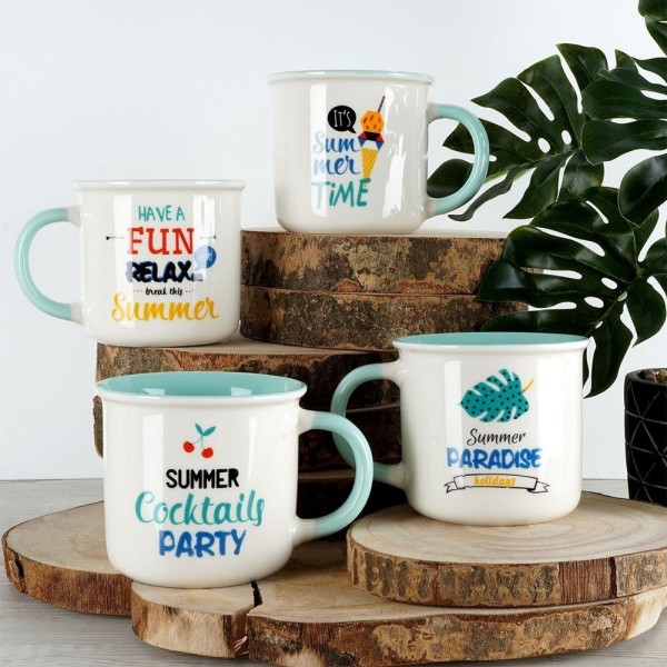 Kubek porcelanowy NAVA 10-172-450-C — duży 380 ml, do kawy i herbaty