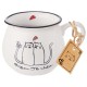 Kubek ceramiczny ORION 128842 — do kawy i herbaty, koty, 300 ml