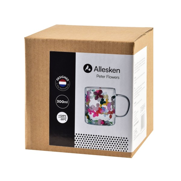 Kubek PETER FLOWERS 300 ml do codziennego użytku