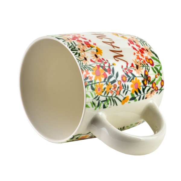 Kubek MAMA z breloczkiem 350 ml — kubek do domu i biura, 8,5×12×9 cm