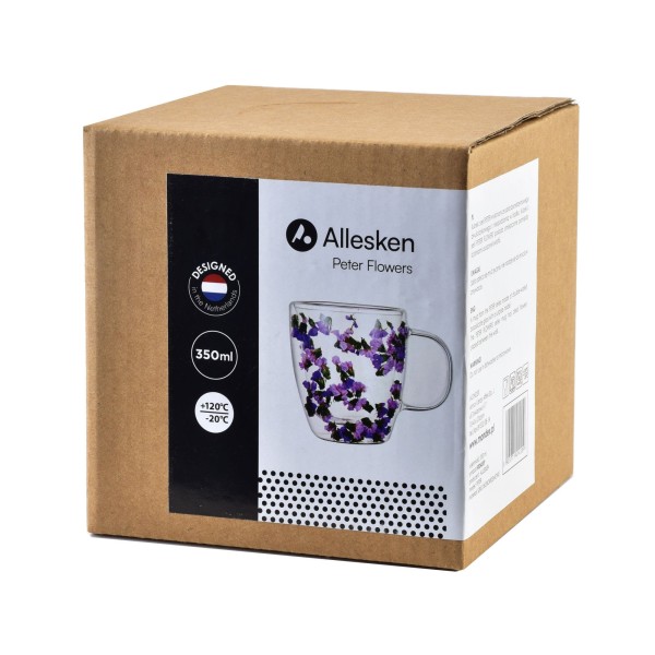 Kubek PETER FLOWERS 350 ml do codziennego użytku