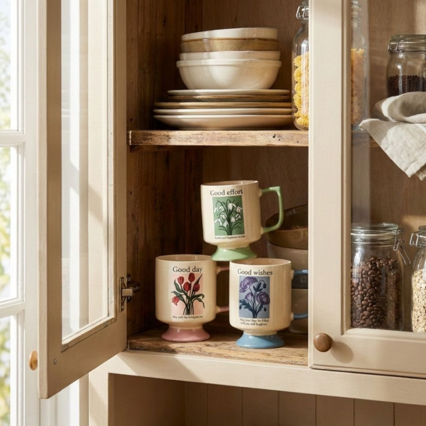 Kubek na stopce Mondex REJKA (300 ml)