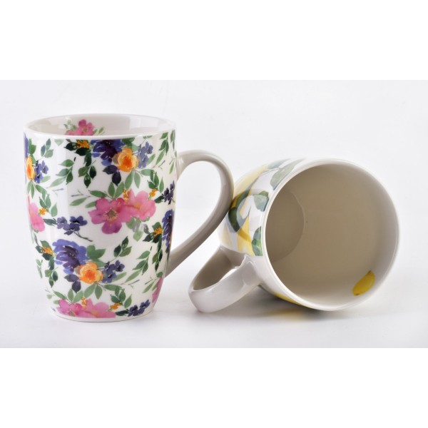 Kubek Eddy 360 ml z pokrywką 360° do napojów, cytryna, 8x11xh10,2 cm