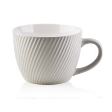 Kubek SALLY LINES GREY 480 ml do codziennego użytku