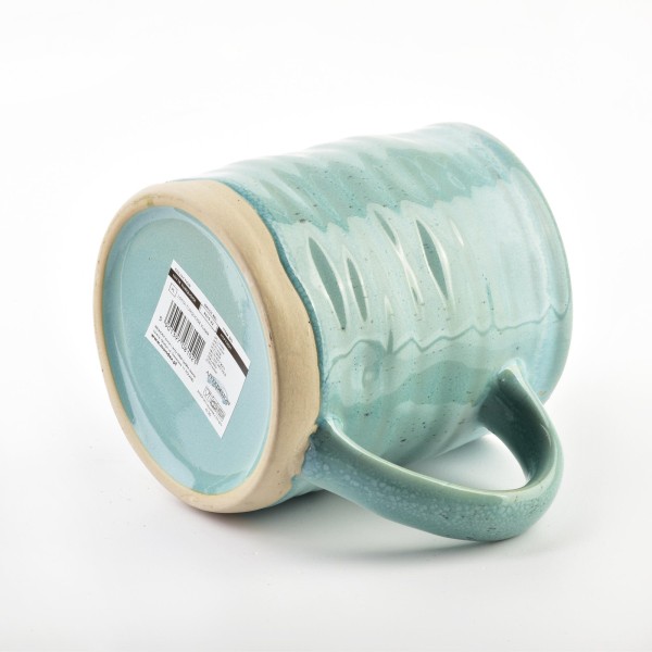 Kubek LOTTA TURQUISE 470 ml do codziennego użytku boho