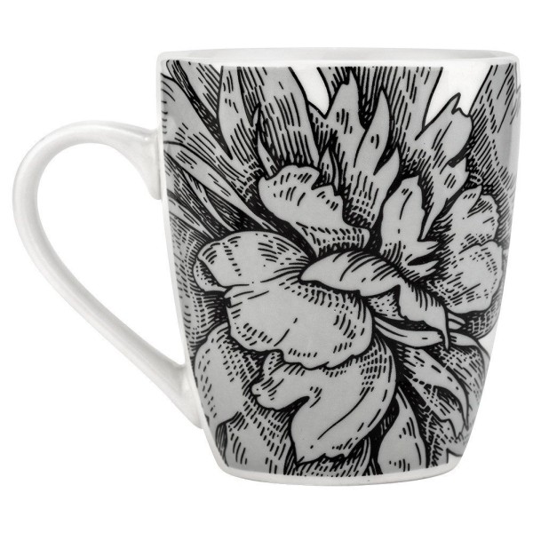 Kubek porcelanowy NAVA ELLIE 380 ml — do kawy i herbaty