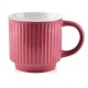 Kubek SALLY Stripes Pink 360 ml do codziennego użytku