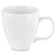 Kubek porcelanowy Orion MONA 400 ml — do kawy i herbaty, biały