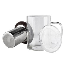Kubek z zaparzaczem PETER 400 ml do parzenia herbaty i kawy